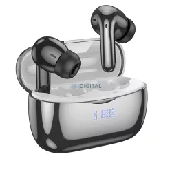   Căști wireless HOCO bluetooth TWS ANC+ENC EQ16 glazură neagră