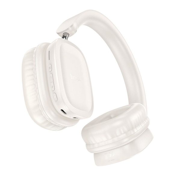 Căști wireless HOCO bluetooth W51 alb lapte