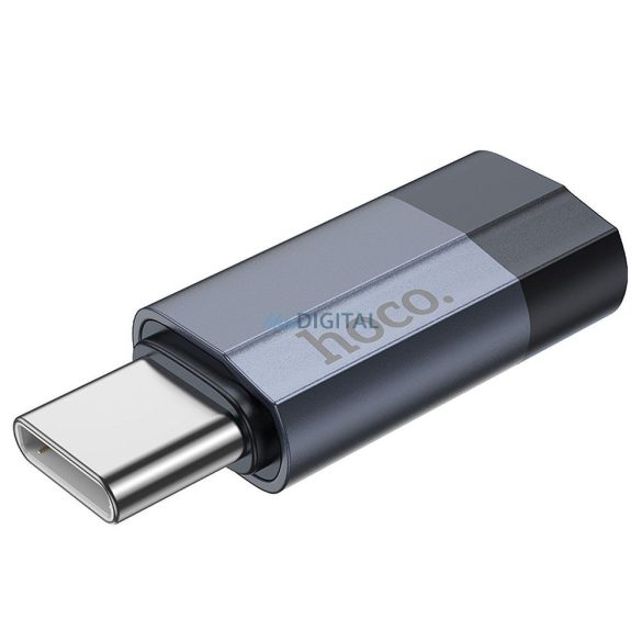Hoco UA29 Adaptor Type-C - Lightning - albastru