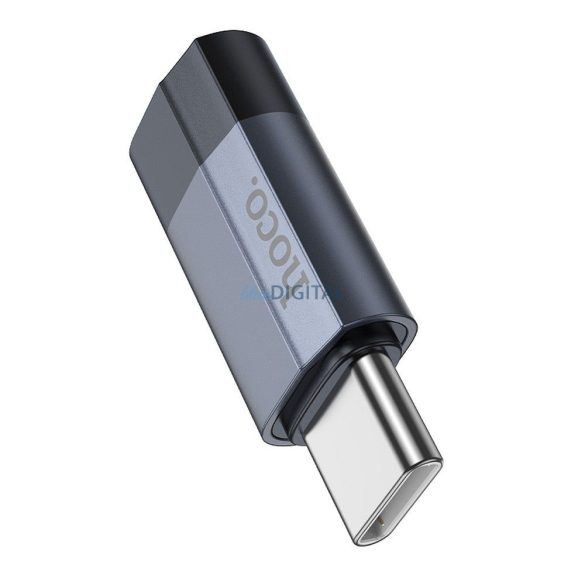 Hoco UA29 Adaptor Type-C - Lightning - albastru