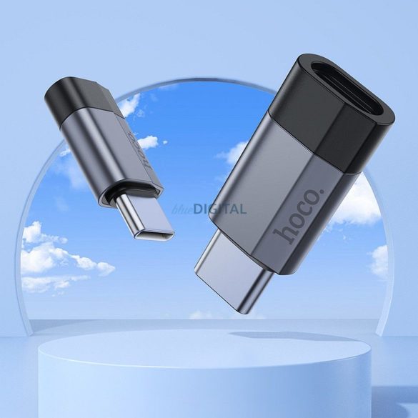 Hoco UA29 Adaptor Type-C - Lightning - albastru