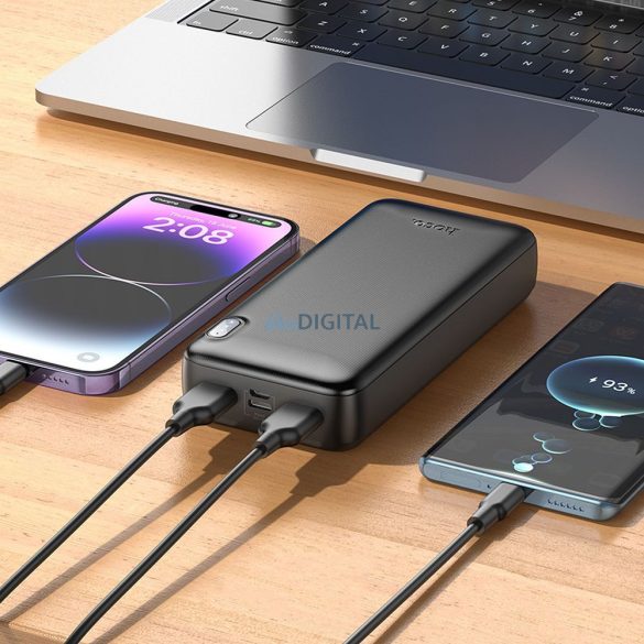 Hoco J128A powerbank 20000mAh 2A negru - negru