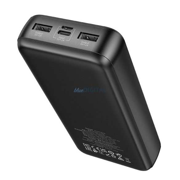 Hoco J128A powerbank 20000mAh 2A negru - negru