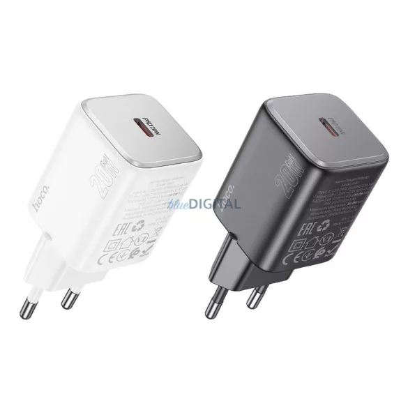 Incarcator de perete HOCO Tip C QC PD 20W N40 negru