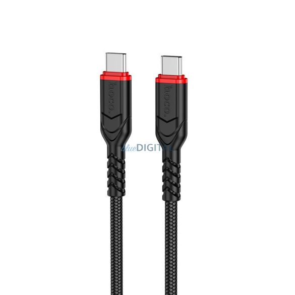 Hoco X59 Tip-C - Cablu Tip-C 60W 3A 300cm - negru