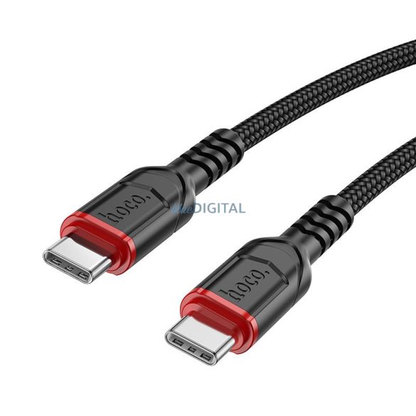 Hoco X59 Tip-C - Cablu Tip-C 60W 3A 300cm - negru