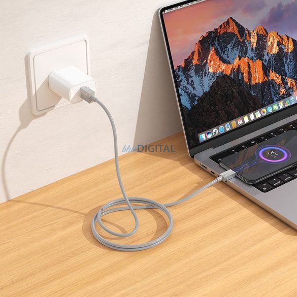 Hoco X107 Cablu USB-A la micro USB 2.4A 1m - gri