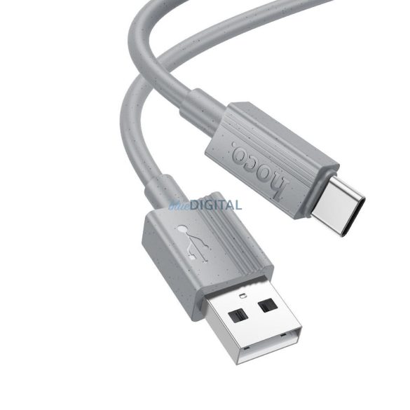 Hoco X107 Cablu USB-A - Type-C 3A 1m - gri