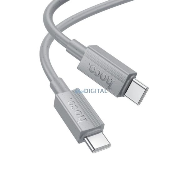 Hoco X107 Type-C - Cablu Type-C 3A 60W 1m - gri