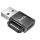 Adaptor HOCO OTG USB A (mascul) la tip C (femă) 3A UA31D negru