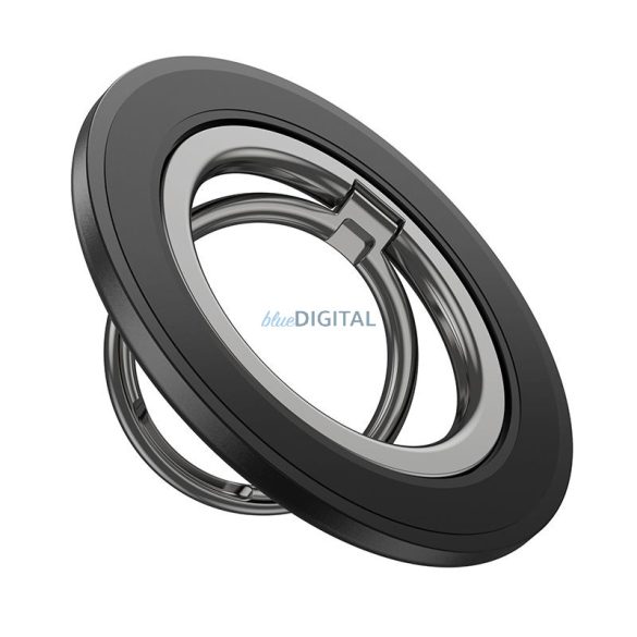 Suport magnetic pentru inelul telefonului mobil HOCO GH3 negru