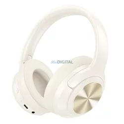 Căști fără fir Hoco W54 ANC - alb lapte