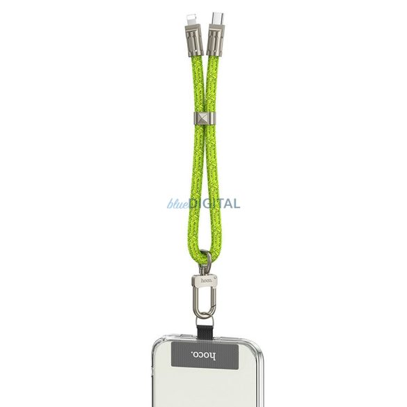 Hoco GH5 Tip-C - Cablu Lightning 20W PD 0.22m - verde neon