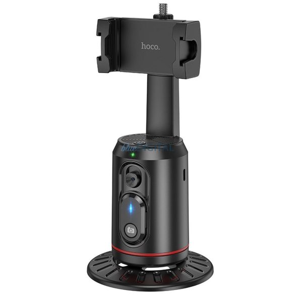 Suport pentru telefon Hoco K23 cu urmărire automată a feței la 360 de grade - negru