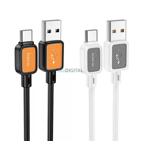 HOCO cablu USB-A - Tip C 3A 3A X108 1 m negru