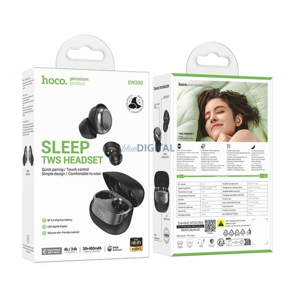 Hoco EW200 TWS Căști fără fir Bluetooth - negru