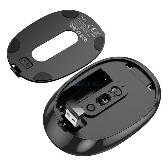 Hoco GM34 mouse wireless 2.4G 1600 dpi - gri