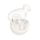 Hoco EW202 TWS Căști fără fir Bluetooth - alb Hoco EW202 TWS Căști fără fir Bluetooth - alb
