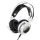 Căști cu fir Hoco W110 cu microfon, USB-A - jack de 3,5 mm - alb