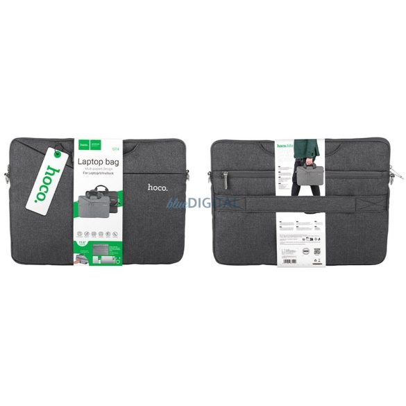 HOCO geantă tabletă / laptop / netbook 15,6" GT4 - gri închis