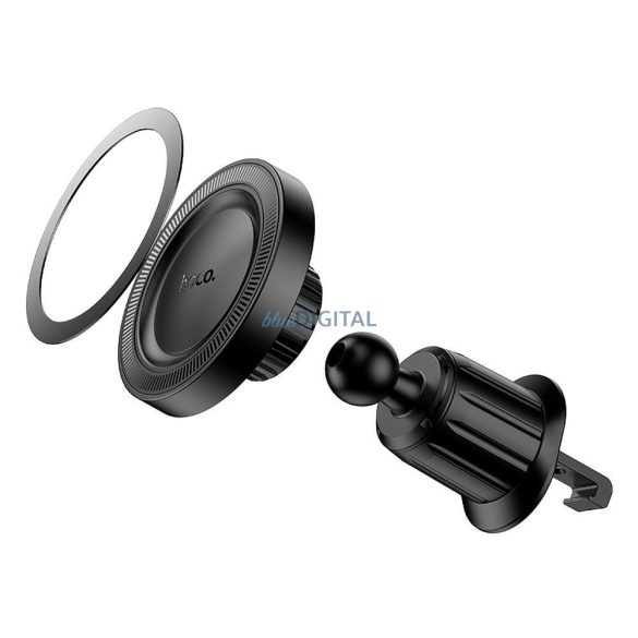Hoco H56 suport auto magnetic pentru grila de ventilație - negru
