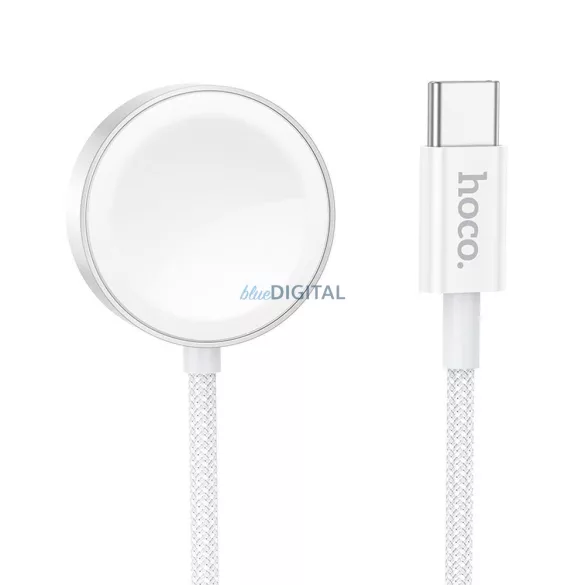 HOCO Wireless Charger Type C compatibil pentru APPLE Watch și SAMSUNG Watch CW59 alb