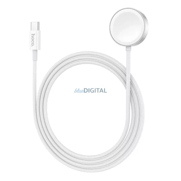 HOCO Wireless Charger Type C compatibil pentru APPLE Watch și SAMSUNG Watch CW59 alb