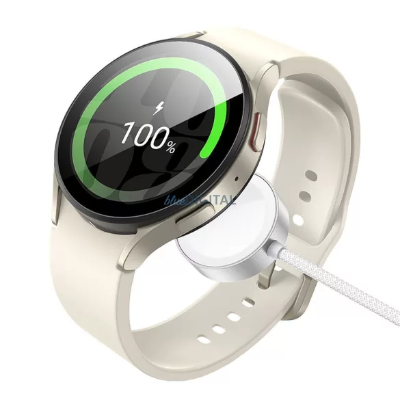 HOCO Wireless Charger Type C compatibil pentru APPLE Watch și SAMSUNG Watch CW59 alb