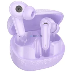 Hoco EQ23 TWS Căști Bluetooth fără fir - violet