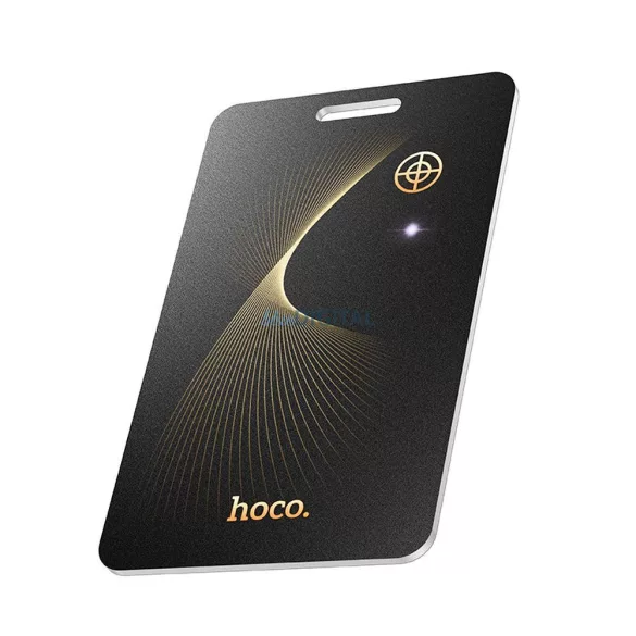 Localizator inteligent HOCO, dispozitiv anti-pierdere formă card E92 negru