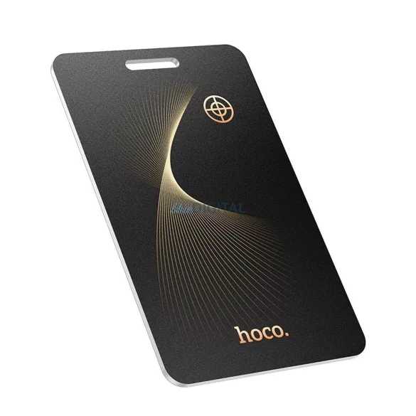 Localizator inteligent HOCO, dispozitiv anti-pierdere formă card E92 negru