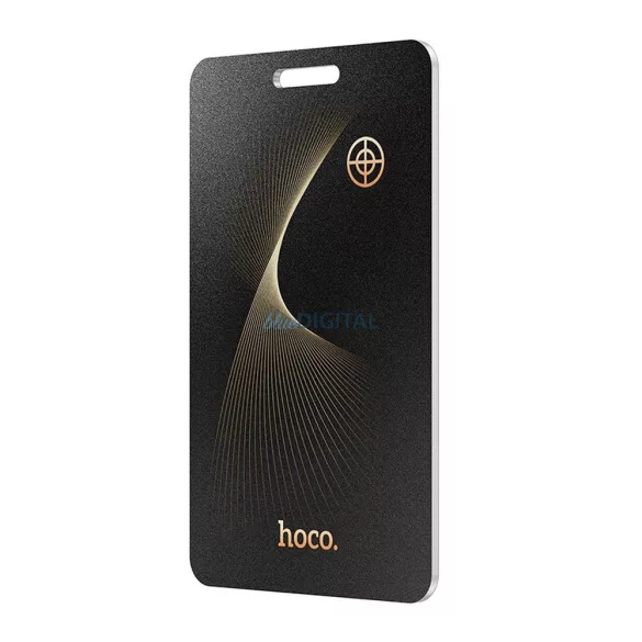 Localizator inteligent HOCO, dispozitiv anti-pierdere formă card E92 negru