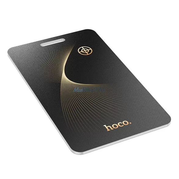 Localizator inteligent HOCO, dispozitiv anti-pierdere formă card E92 negru