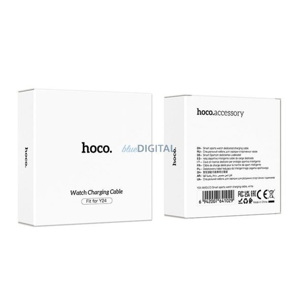 HOCO cablu de încărcare smartwatch Y24 0,6 m alb