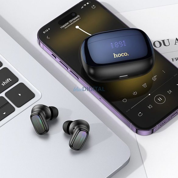 Hoco EQ20 TWS Căști fără fir Bluetooth ANC, ENC - negru
