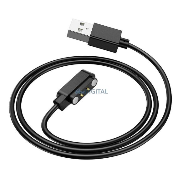 HOCO Y25 cablu de încărcare smartwatch 0.6m - negru