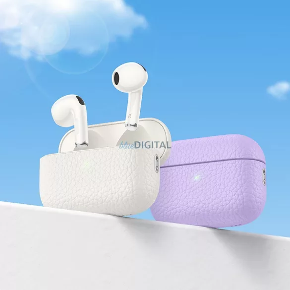 Căști bluetooth fără fir HOCO TWS EQ15 violet