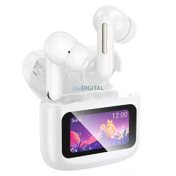 Hoco EQ14 TWS Căști Bluetooth fără fir - alb