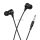 Căști cu fir Hoco M116 cu microfon și mufă de 3,5 mm - negru Căști cu fir Hoco M116 cu microfon și mufă de 3,5 mm - negru