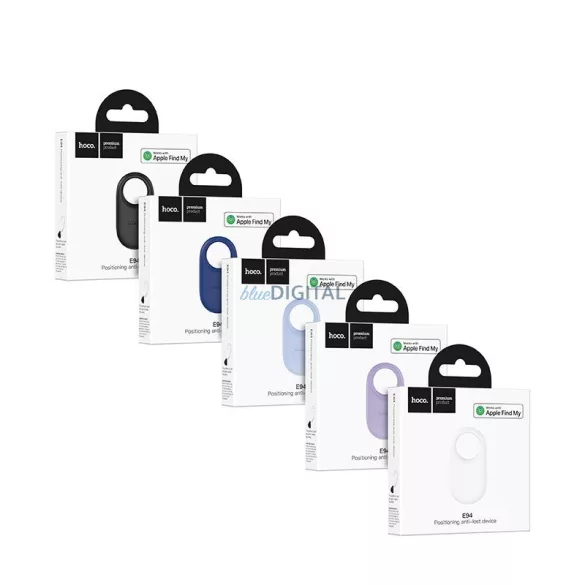 Localizator inteligent HOCO E94 albastru safir dispozitiv anti-misdirection