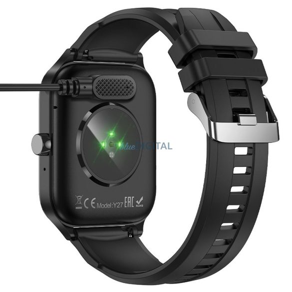 HOCO Y26 / Y27 cablu de încărcare smartwatch 0.6m - negru