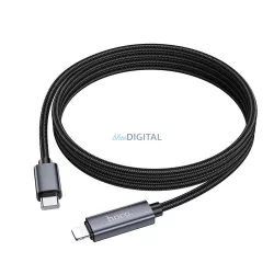   HOCO Cablu tip C către Lightning PD 27W X112 cu afișaj 1 m negru HOCO Cablu tip C către Lightning PD 27W X112 1 m negru