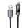 Cablu USB-A și USB-C Hoco 5A Hoco 5A cu ecran 1 m X112 negru