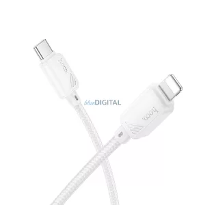 HOCO Cablu tip C Lightning PD 27W X113 1 m alb