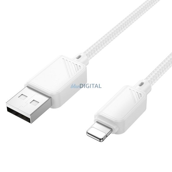 HOCO USB-A - Lightning 2.4A cablu X113 1 m alb