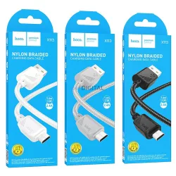 HOCO USB-A la Micro USB 2.4A cablu X113 1 m alb