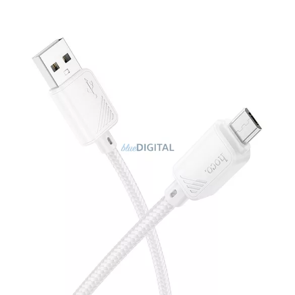 HOCO USB-A la Micro USB 2.4A cablu X113 1 m alb