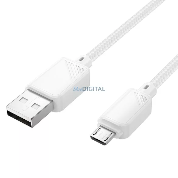 HOCO USB-A la Micro USB 2.4A cablu X113 1 m alb