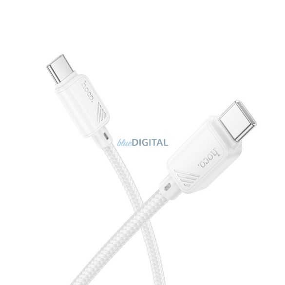 HOCO Cablu tip C Cablu tip C la tip C 3A 60W X113 1 m alb