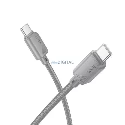 HOCO Cablu tip C Cablu tip C la tip C 3A 60W X113 1 m gri